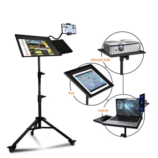 Fold-Mobile-Metal-Projector-Laptop-Computer-Tripod-Stand